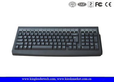 Dual Track / Three Tracks Plastic Keyboard With Integrated Magnetic Card Reader