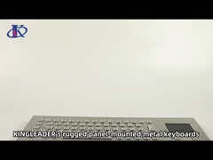 산업용 패널 마운트 방수 방파 스틸 금속 키보드 터치 패드