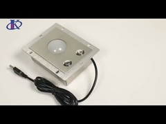 패널 마운트 산업 견고한 금속 스테인리스 스틸 트랙볼