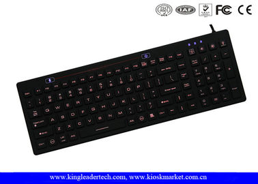 주문 온/오프 스위치 기능키를 가진 IP68 Backlit 실리콘 키보드 online manufacture