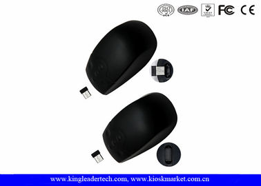 주문 까만 소형 USB 수신기 실리콘은 2.4 Ghz 레이저 포인터를 가진 무선 쥐를 방수 처리합니다 online manufacture