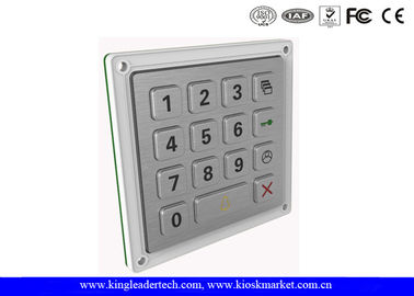 주문 똑똑한 문 접근 4 x 4 모체에 있는 키패드 Backlit 금속 키패드 15 열쇠 online manufacture