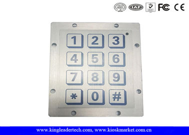 주문 어려운 접촉 금속 12 편평한 열쇠 3x4 모체를 가진 압전 키보드 위원회 산 online manufacture