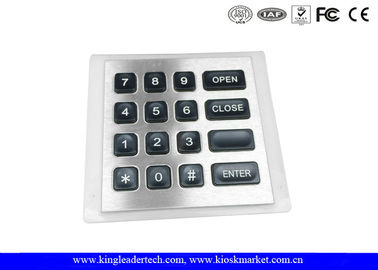 주문 4x4 모체 물 11Pin 연결관을 가진 저항하는 Backlit 금속 키패드 online manufacture