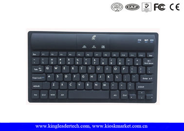 주문 Usb 위탁을 가진 Bluetooth 까만 무선 실리콘 산업 키보드 online manufacture
