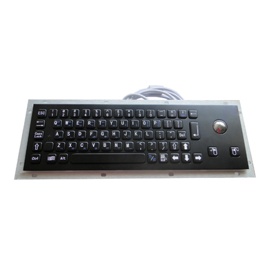 주문 전자기 장착 블랙 험준한 반달 튼튼 IP65 컴팩트 패널 탑재 스테인리스 스틸 키보드 online manufacture