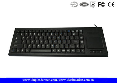주문 광학 터치패드, USB 또는 PS / 2와 87 키 플라스틱 산업용 키이보드 online manufacture