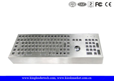 주문 트랙볼 탁상용 IP68 EMC USB를 가진 기계 산업 키보드 online manufacture
