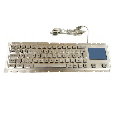 주문 Cherry Keyswitch Water-proof Vandal-proof Panel-mount Industrial Keyboard With Touchpad online manufacture