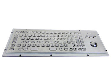 주문 쥐 광학적인 트랙볼을 가진 F 열쇠 스테인리스 산업 키보드 20mA online manufacture