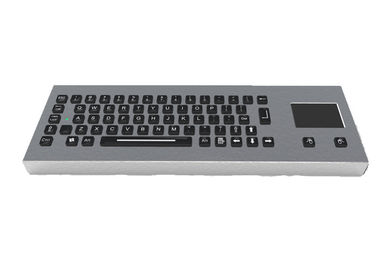 주문 터치패드 역광선을 가진 64개의 열쇠 스테인리스 산업 탁상용 키보드 online manufacture
