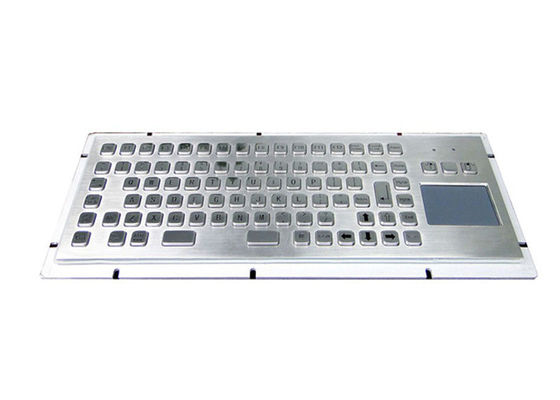 주문 트랙볼 마우스 트랙패드가 있는 후방 장착 산업 키보드 20mA SUS304 online manufacture