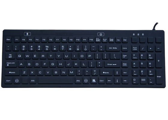 주문 106의 열쇠는 전체 번호 기능 키를 가진 방수 의학 키보드 USB PS2를 방수 처리합니다 online manufacture