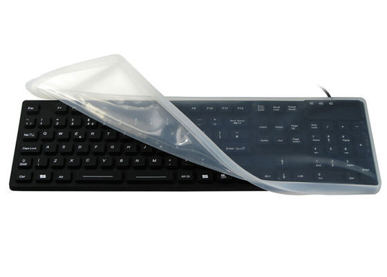 주문 이동할 수 있는 실리콘 덮개를 가진 거치 의학 키보드 EN55022 없음 online manufacture