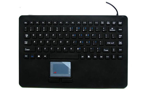 주문 통합 터치패드를 가진 5VDC 실리콘 87 열쇠 방수 의학 키보드 100mA online manufacture