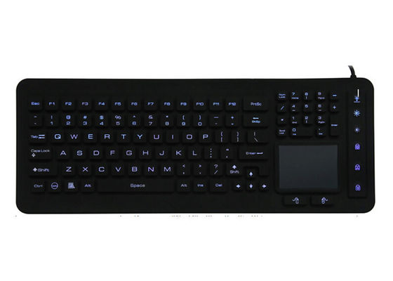 주문 조정된 역광선 빨 수 있는 의학 키보드 EN55022 100mA USB online manufacture