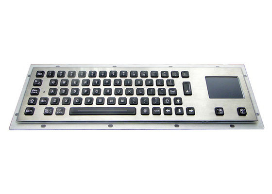주문 주도하는 백라이트 방수 금속 키보드는 EMC 20mA를 밝혔습니다 online manufacture