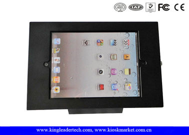 주문 반대로 도둑질을 위한 안전 자물쇠를 가진 탁상용 검정 9.7Inch Ipad 간이 건축물 울안 online manufacture