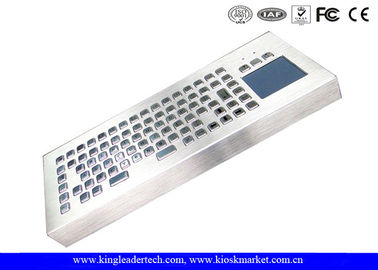 주문 터치패드에 방수 86Keys 산업 탁상용 키보드 online manufacture